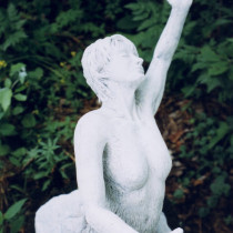Wakan - Sacred Nature, 1998 -  Painted plaster sculpture 41 cm high. PERSONNAL PROJECT