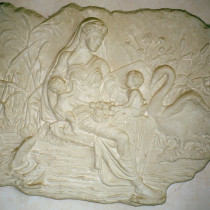 Ara Pacis 1996 - For Commercial reproduction purposes, sculpture in plasticine, molded and produced in plaster