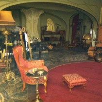 GARGAMEL'S PENTHOUSE  Set dressed interior Gargamel's Penthouse