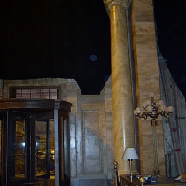 EXTERIOR MANHATAN set - Interior entrance half-columns and ornementations produced in plaster